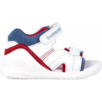 BIOMECANICS Bebé De Niño Sandalia Sin Puntera 242145 Blanco Talla 22 BIOMECANICS Bebé De Niño Sandalia Sin Puntera 242145 Blanco Talla 22