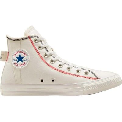 Converse Deportivas De Hombre A06104c Chuck Taylor All Star Logo Tag Vintage White-Blue Blanco Talla 45 Converse Deportivas De Hombre A06104c Chuck Taylor All Star Logo Tag Vintage White-Blue Blanco Talla 45