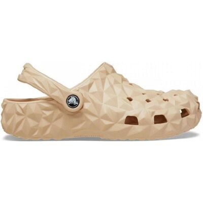 Crocs Zuecos De Mujer Classic Geometric Clog 209563 Beige Talla 37 Crocs Zuecos De Mujer Classic Geometric Clog 209563 Beige Talla 37