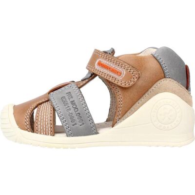 BIOMECANICS Sandalias De Niño Sandalias Nino Modelo 212135 Color Marron Arena Talla 18 BIOMECANICS Sandalias De Niño Sandalias Nino Modelo 212135 Color Marron Arena Talla 18
