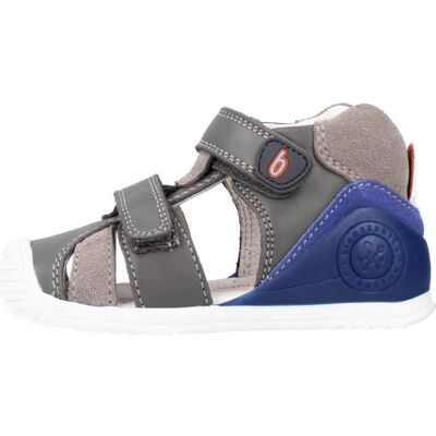BIOMECANICS Sandalias De Niño Sandalias Nino Modelo 212143 Color Gris Undergraun Talla 18 BIOMECANICS Sandalias De Niño Sandalias Nino Modelo 212143 Color Gris Undergraun Talla 18