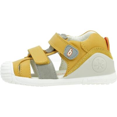 BIOMECANICS Sandalias De Niño Sandalias Nino Modelo 232142b Color Amarillo Yema Talla 18 BIOMECANICS Sandalias De Niño Sandalias Nino Modelo 232142b Color Amarillo Yema Talla 18