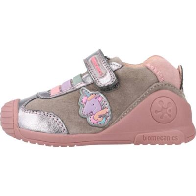 BIOMECANICS Bebé De Niña Primeros Pasos Unicornio 231112-B Grigio Talla 19 BIOMECANICS Bebé De Niña Primeros Pasos Unicornio 231112-B Grigio Talla 19