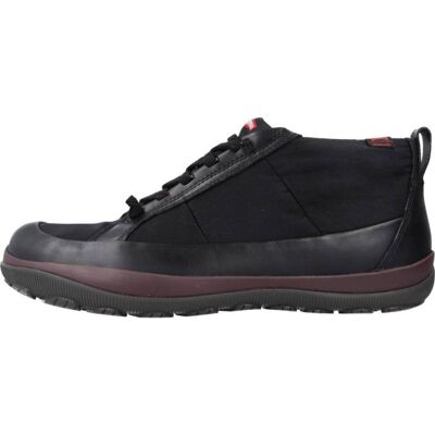 Camper Botines De Hombre Botin Casual En Textil Y Piel Con Forro Primaloft Y Suela Negro Talla 40 Camper Botines De Hombre Botin Casual En Textil Y Piel Con Forro Primaloft Y Suela Negro Talla 40