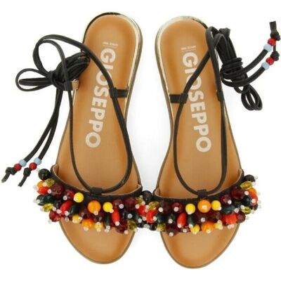GIOSEPPO Sandalias De Mujer De Piel Klos Con Tiras Y Abalorios 72314-P Varios Colores Talla 39 GIOSEPPO Sandalias De Mujer De Piel Klos Con Tiras Y Abalorios 72314-P Varios Colores Talla 39