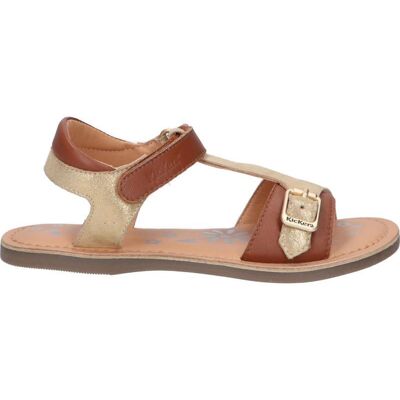 Kickers Sandalias De Niña 927303-30 Diazz 116 Camel Or Talla 26 Kickers Sandalias De Niña 927303-30 Diazz 116 Camel Or Talla 26