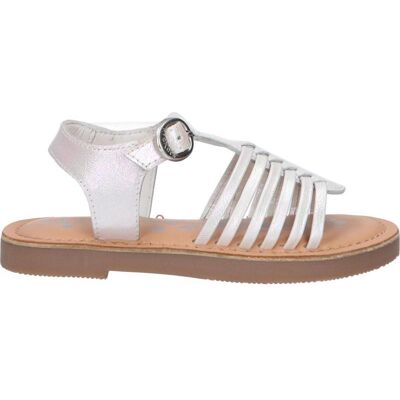 Kickers Sandalias De Niña 959981-30 Premslim 33 Blanc Irise Talla 37 Kickers Sandalias De Niña 959981-30 Premslim 33 Blanc Irise Talla 37
