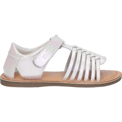 Kickers Sandalias De Niña 960691-10 Divslim 33 Blanc Irise Talla 25 Kickers Sandalias De Niña 960691-10 Divslim 33 Blanc Irise Talla 25