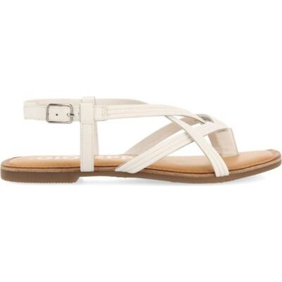 GIOSEPPO Sandalias Planas Funare 71706 Blanco Talla 37 GIOSEPPO Sandalias Planas Funare 71706 Blanco Talla 37