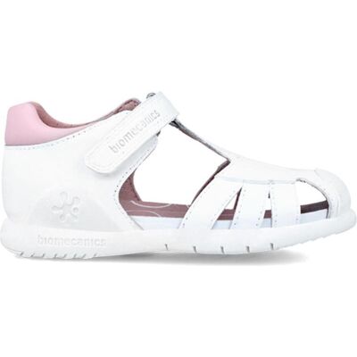 BIOMECANICS Sandalias De Niña Sandalias Corazones 242230-A Blanco Talla 31 BIOMECANICS Sandalias De Niña Sandalias Corazones 242230-A Blanco Talla 31