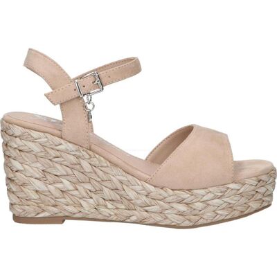 XTI Sandalias De Mujer 142858 Antelina Beige Talla 39 XTI Sandalias De Mujer 142858 Antelina Beige Talla 39