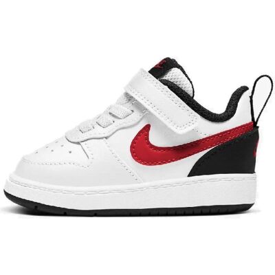 Nike Zapatillas Court Borough Low 2 Tdv Bq5453 Blanco-Rojo Varios Colores Talla 21 Nike Zapatillas Court Borough Low 2 Tdv Bq5453 Blanco-Rojo Varios Colores Talla 21