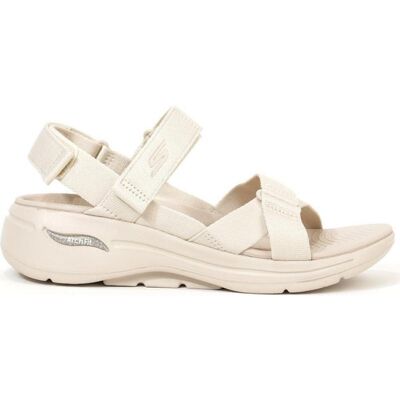 Skechers Sandalias Go Walk 140808 Mujer Beige Con Suspensión Beige Talla 41 Skechers Sandalias Go Walk 140808 Mujer Beige Con Suspensión Beige Talla 41