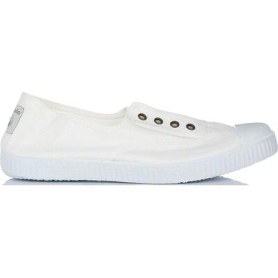 VICTORIA 1915 Inglesa Elástico Lona Drec Blanco Blanco Talla 35 VICTORIA 1915 Inglesa Elástico Lona Drec Blanco Blanco Talla 35