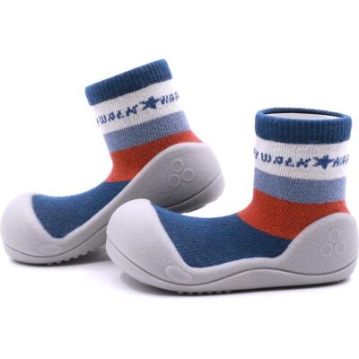 ATTIPAS Botitas Primeros Pasos Sport Retro Asr01 Azul Azul Talla 22,5 ATTIPAS Botitas Primeros Pasos Sport Retro Asr01 Azul Azul Talla 22,5