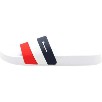 CHAMPION Chanclas De Hombre S22049-Ww001 Blanco Talla 43 CHAMPION Chanclas De Hombre S22049-Ww001 Blanco Talla 43