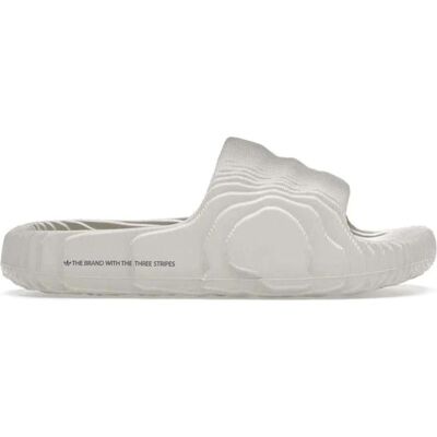Adidas Chanclas De Hombre Sandalias Adilette 22 Para Hombre En Color Blanco Talla 46 Adidas Chanclas De Hombre Sandalias Adilette 22 Para Hombre En Color Blanco Talla 46