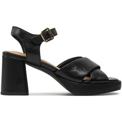 Clarks Sandalias De Mujer De Tacón Ritzy75 Rae En Piel Negra Negro Talla 38 Clarks Sandalias De Mujer De Tacón Ritzy75 Rae En Piel Negra Negro Talla 38