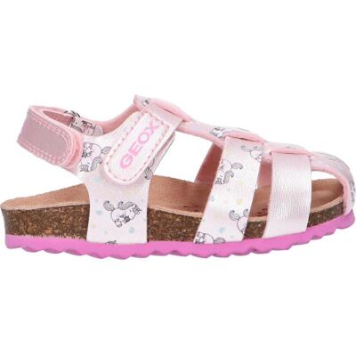 Geox Sandalias De Niña B252ra 000nf B Chalki C0808 Lt Pink-Fuchsia Talla 24 Geox Sandalias De Niña B252ra 000nf B Chalki C0808 Lt Pink-Fuchsia Talla 24