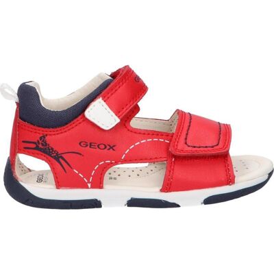Geox Sandalias De Niño B150xb 05410 B Tapuz C7217 Red-Navy Talla 21 Geox Sandalias De Niño B150xb 05410 B Tapuz C7217 Red-Navy Talla 21