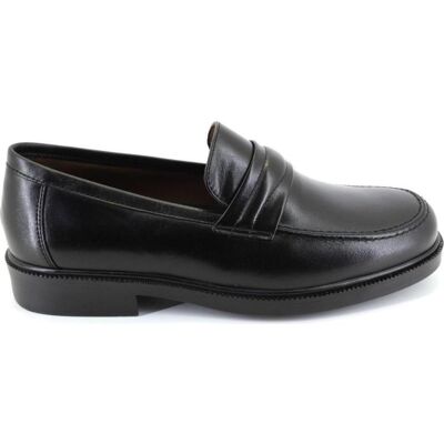 BAERCHI Mocasines De Hombre 1658 Mocasines De Hombre Piel Negro Talla 42 BAERCHI Mocasines De Hombre 1658 Mocasines De Hombre Piel Negro Talla 42