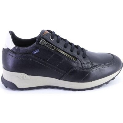 BAERCHI Deportivas De Hombre 1300 Zapatillas Casual De Hombre Piel Negro Talla 45 BAERCHI Deportivas De Hombre 1300 Zapatillas Casual De Hombre Piel Negro Talla 45