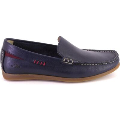 FLUCHOS Mocasines De Hombre F1729 Mocasines De Hombre Piel Azul Marino Talla 42 FLUCHOS Mocasines De Hombre F1729 Mocasines De Hombre Piel Azul Marino Talla 42