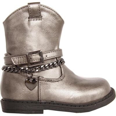 URBAN Botas De Niña 213000-B1080 Pewter Talla 24 URBAN Botas De Niña 213000-B1080 Pewter Talla 24