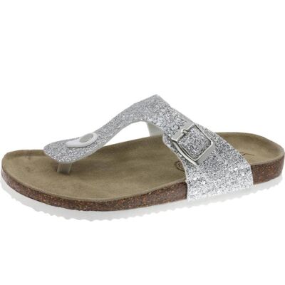 BEPPI Chanclas De Mujer 2199822 Silver Talla 39 BEPPI Chanclas De Mujer 2199822 Silver Talla 39
