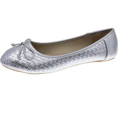 BEPPI Bailarinas De Mujer 2200741 Silver Talla 39 BEPPI Bailarinas De Mujer 2200741 Silver Talla 39