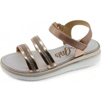 BEPPI Sandalias De Niña 2204180 Gold Talla 34 BEPPI Sandalias De Niña 2204180 Gold Talla 34