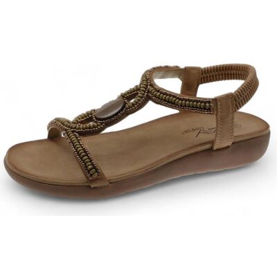 BEPPI Sandalias De Mujer 2204560 Taupe Talla 38 BEPPI Sandalias De Mujer 2204560 Taupe Talla 38
