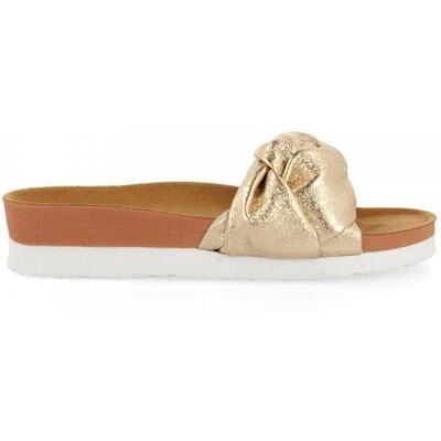 GIOSEPPO Chanclas De Mujer Sandalias 65234 Con Detalle Trenzado Dorado Talla 35 GIOSEPPO Chanclas De Mujer Sandalias 65234 Con Detalle Trenzado Dorado Talla 35