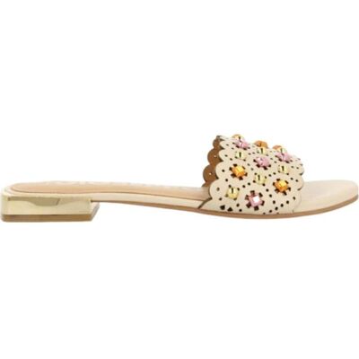 GIOSEPPO Sandalia Plana 71191 Con Pala De Tachas Beige Beige Talla 36 GIOSEPPO Sandalia Plana 71191 Con Pala De Tachas Beige Beige Talla 36