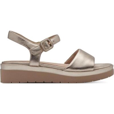 TAMARIS Sandalias De Mujer 88708 Piel Oro Talla 40 TAMARIS Sandalias De Mujer 88708 Piel Oro Talla 40