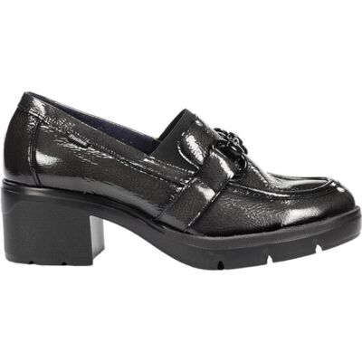 FLUCHOS Mocasín Fluena F2111 11680 Tacón Negro Rock Grafito Talla 36 FLUCHOS Mocasín Fluena F2111 11680 Tacón Negro Rock Grafito Talla 36