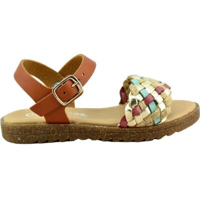 CONGUITOS Sandalias De Niño Trenzadas 628770 Cuero Talla 26 CONGUITOS Sandalias De Niño Trenzadas 628770 Cuero Talla 26