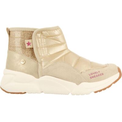GIOSEPPO Botín Acolchado Gio ?????Ppo Udby Para Niña Y Mujer, Dorado Oro Talla 35 GIOSEPPO Botín Acolchado Gio ?????Ppo Udby Para Niña Y Mujer, Dorado Oro Talla 35