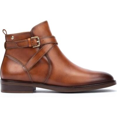 PIKOLINOS Botines De Mujer De W3c-8869 Puertollano En Cuero Brandy Talla 35 PIKOLINOS Botines De Mujer De W3c-8869 Puertollano En Cuero Brandy Talla 35