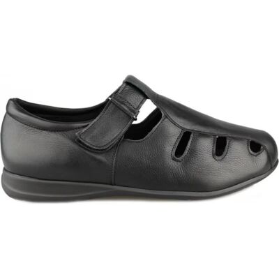 CALZAMEDI Sandalias De Mujer Y Hombre Sandalia Diabetico Unisex Negro Talla 38 CALZAMEDI Sandalias De Mujer Y Hombre Sandalia Diabetico Unisex Negro Talla 38