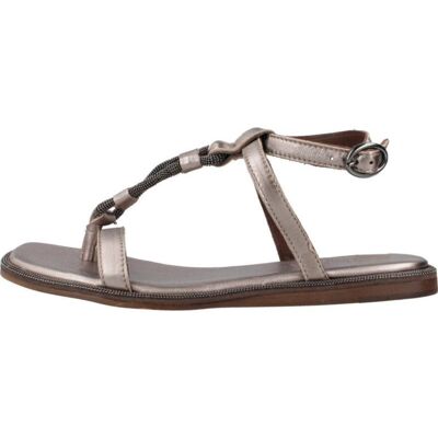 ALPE Sandalias De Mujer Sandalias Mujer Modelo 5155 61 Color Plata Stone Talla 37 ALPE Sandalias De Mujer Sandalias Mujer Modelo 5155 61 Color Plata Stone Talla 37