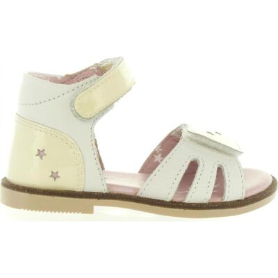Kickers Sandalias De Niña 469890-11 Moonstar 3 Blanc Talla 20 Kickers Sandalias De Niña 469890-11 Moonstar 3 Blanc Talla 20
