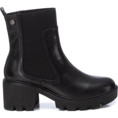 XTI Botines De Mujer Botines Con Tacón Grueso Y Suela Track Negro Talla 36 XTI Botines De Mujer Botines Con Tacón Grueso Y Suela Track Negro Talla 36