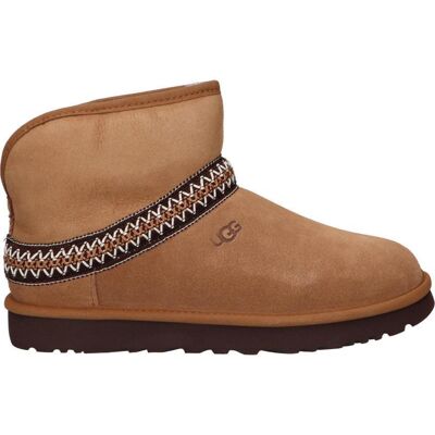 UGG Botines De Mujer 1158262 Classic Mini Crescent Chestnut Talla 36 UGG Botines De Mujer 1158262 Classic Mini Crescent Chestnut Talla 36