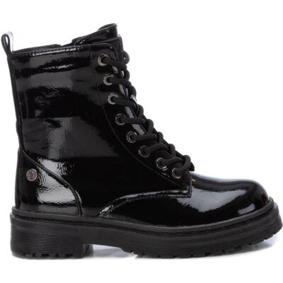 XTI Botas Militares 150980 Charol Negro Negro Talla 34 XTI Botas Militares 150980 Charol Negro Negro Talla 34