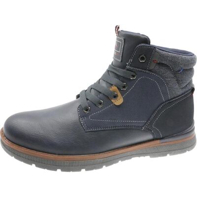 BEPPI Botas De Hombre Bota Casual Navy Blue Talla 45 BEPPI Botas De Hombre Bota Casual Navy Blue Talla 45