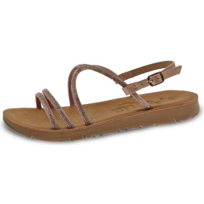 BEPPI Sandalias De Mujer Sandalia Casual Bronze Talla 37 BEPPI Sandalias De Mujer Sandalia Casual Bronze Talla 37