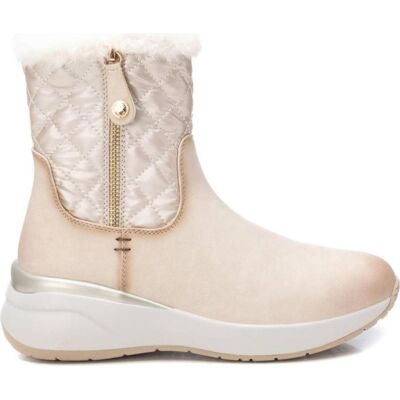 XTI Botines Planos 143364 Mujer Beig Beige Talla 38 XTI Botines Planos 143364 Mujer Beig Beige Talla 38