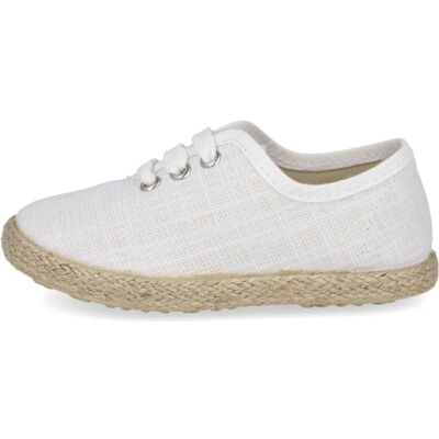 BATILAS Deportivas De Niño 439-144 Alpargatas De Esparto Para Nino Blanco Talla 26 BATILAS Deportivas De Niño 439-144 Alpargatas De Esparto Para Nino Blanco Talla 26
