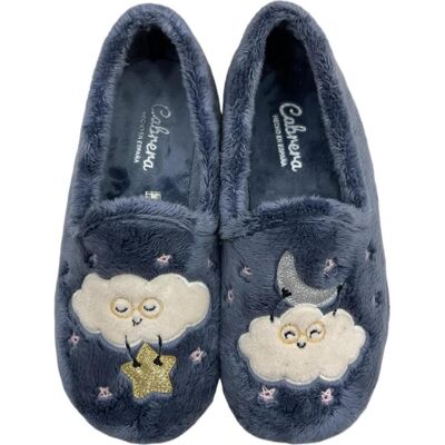 CABRERA Calzado De Casa De Mujer Zapatillas De Cerradas 080-4501 Azafata Montblanc Talla 36 CABRERA Calzado De Casa De Mujer Zapatillas De Cerradas 080-4501 Azafata Montblanc Talla 36